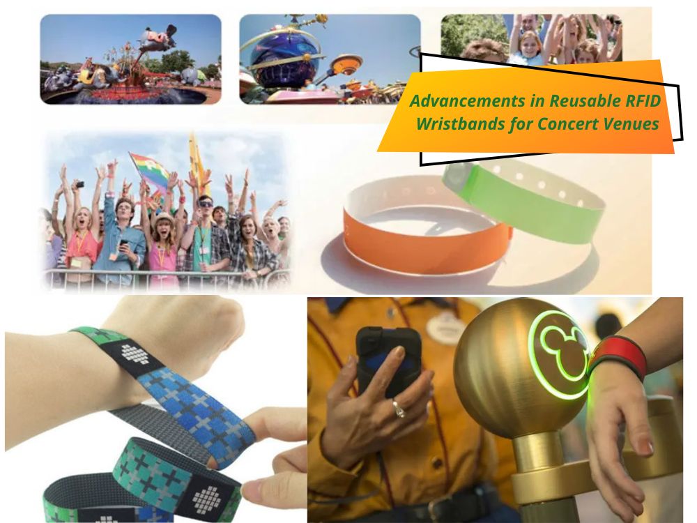 Pulseras RFID reutilizables