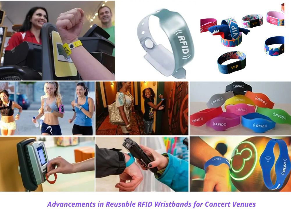 Pulseras RFID reutilizables