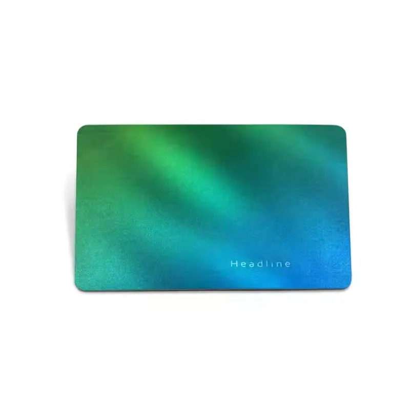 cartão de pvc a laser