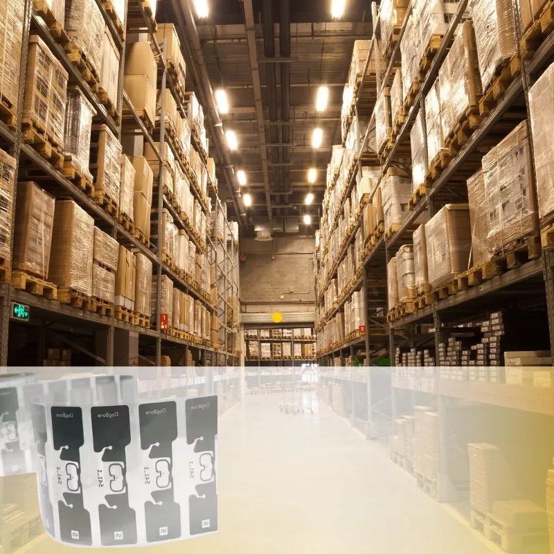 Etiqueta RFID para almacén