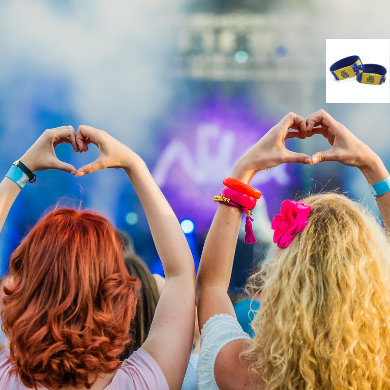 Pulseras RFID para eventos